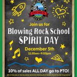 Blowing Rock School Spirit Day